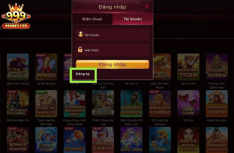 Lưu ý cần thiết khi đăng ký 999bet